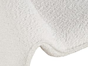 Miniaturka 2 - Zbliżenie na strukturę tkaniny tapicerskiej w kolorze białym