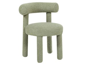 Miniaturka 1 - Krzesło tapicerowane jasnozielone z oparciem front