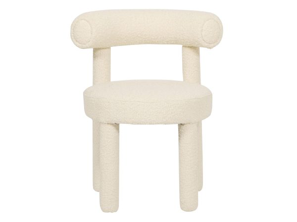 Krzesło tapicerowane jasnozielone, 4 nogi w ekspozycji