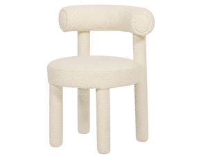 Miniaturka 1 - Krzesło tapicerowane jasnozielone, pełny widok z boku