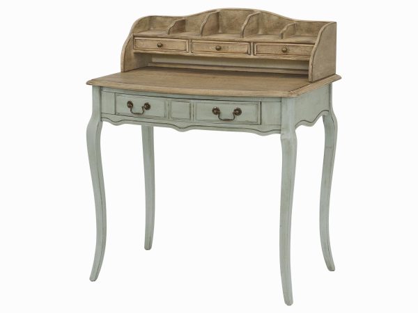 Rustykalna toaletka z szufladami