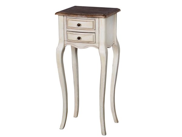 Szafka prowansalska na giętych nóżkach