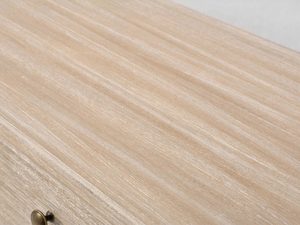 Miniaturka 5 - Konsola w stylu boho z drewnianym blatem i metalowymi uchwytami – Toscana