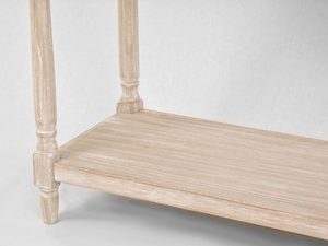 Miniaturka 7 - Konsola w stylu boho z drewnianym blatem i metalowymi uchwytami – Toscana