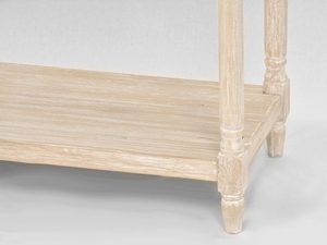 Miniaturka 8 - Konsola w stylu boho z drewnianym blatem i metalowymi uchwytami – Toscana