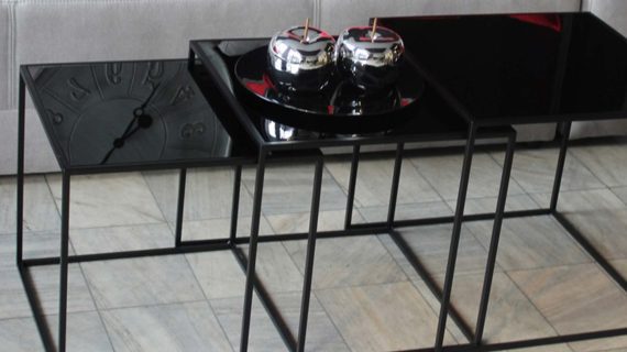 Miniaturka 3 - Stolik Kawowy Szklany 3 w 1 – Crystal