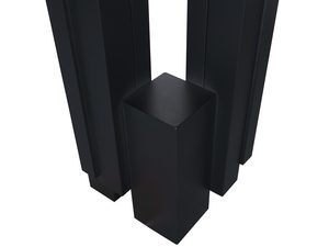 Miniaturka 2 - Luksusowy stół z marmurem i sześciokątną metalową podstawą