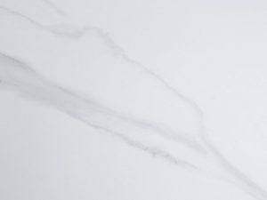 Miniaturka 3 - Blat z białego marmuru z delikatnym szarym wzorem