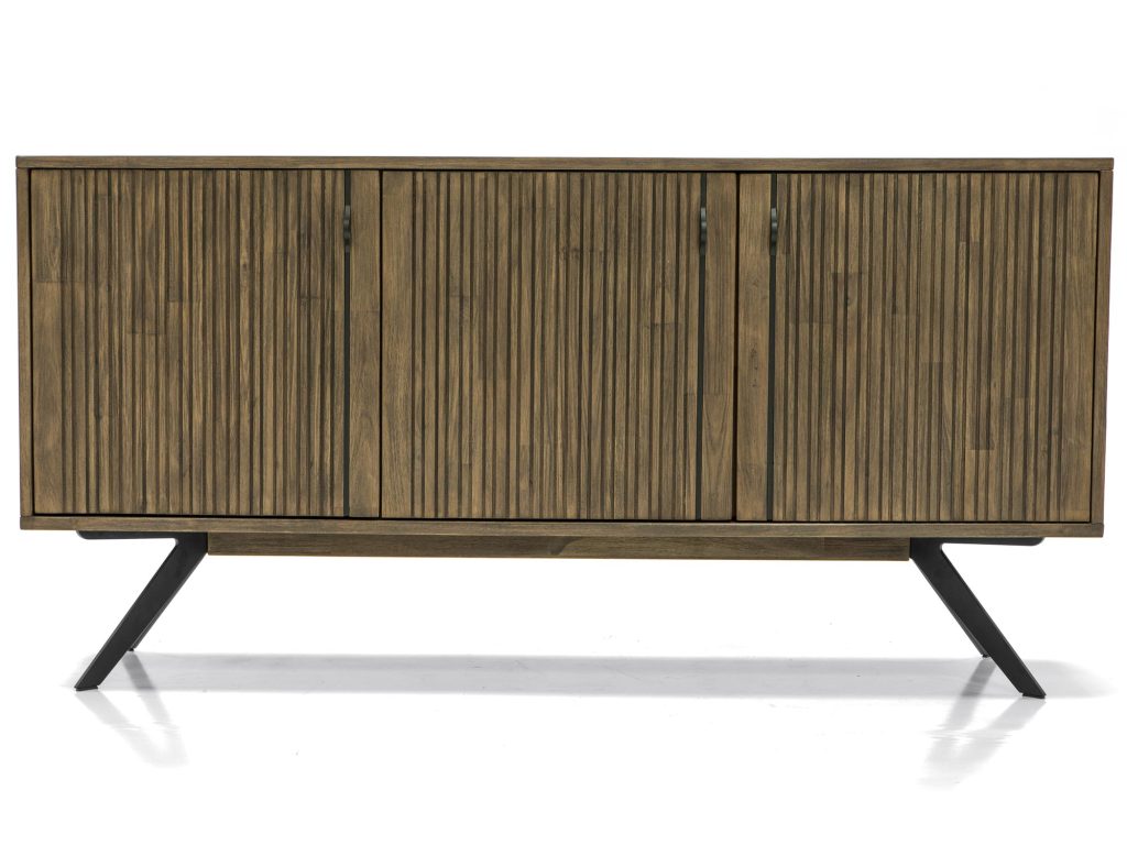 Komoda modern vintage z metalowymi uchwytami – Valore