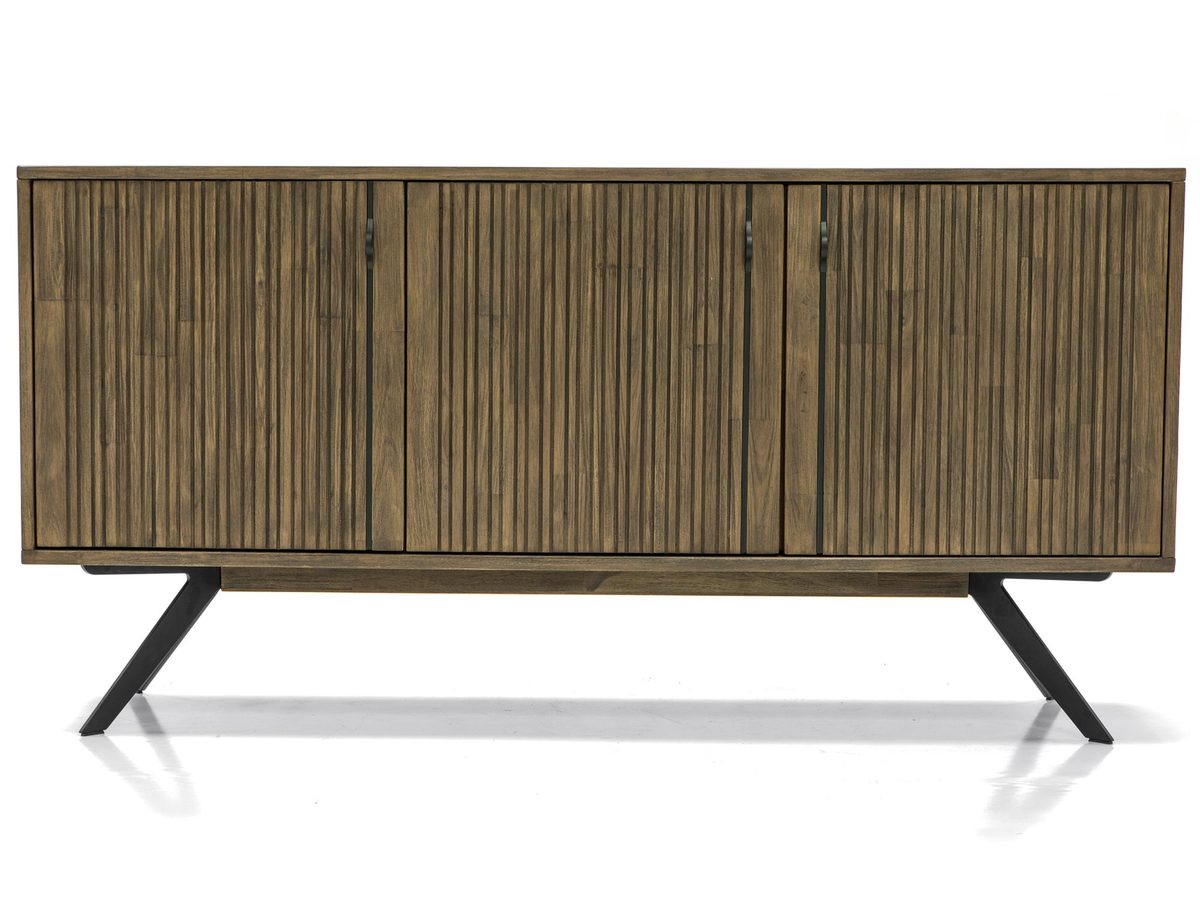 Komoda modern vintage z metalowymi uchwytami – Valore