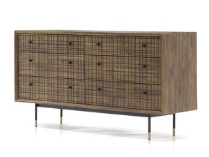 Miniaturka 1 - Duża komoda drewniana w stylu retro