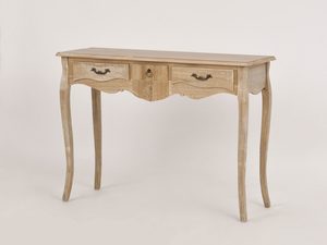 Miniaturka 1 - Konsola z rzeźbionymi nogami i klasycznym blatem