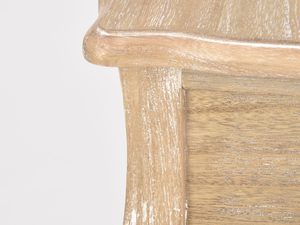 Miniaturka 4 - Gięta krawędź mebla z bielonego drewna paulowni