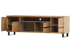 Miniaturka 3 - Szafka RTV z szufladami i półkami w industrialnym stylu