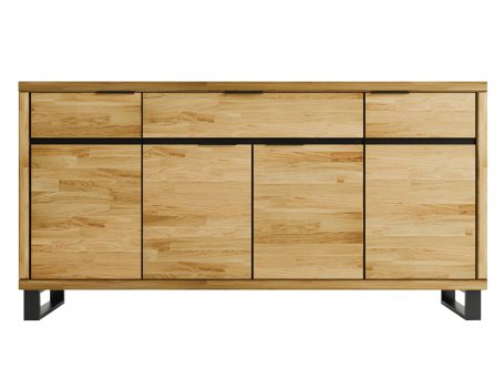 Komoda Dębowa Styl Loft – Nexor 03