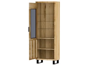 Miniaturka 2 - Witryna z otwartymi półkami i pionową szybą