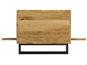 Miniaturka 4 - Zbliżenie na plecy drewniane ławy