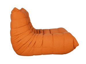 Miniaturka 1 - Nowoczesny fotel w odcieniu pomarańczowym