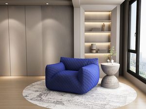 Miniaturka 3 - Nowoczesny, duży fotel o obłym kształcie