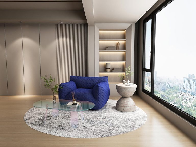 Nowoczesny salon w apartamencie