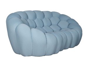 Miniaturka 1 - Sofa modułowa do salonu w odcieniach błękitu