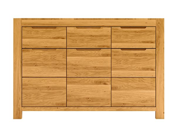 Komoda z dziewięcioma szufladami w nowoczesnym stylu