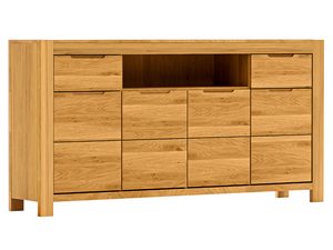 Miniaturka 1 - Komoda z otwartą wnęką i wieloma szafkami