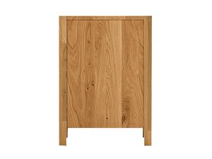 Miniaturka 4 - Niska szafka RTV z wnęką i bocznymi szufladami