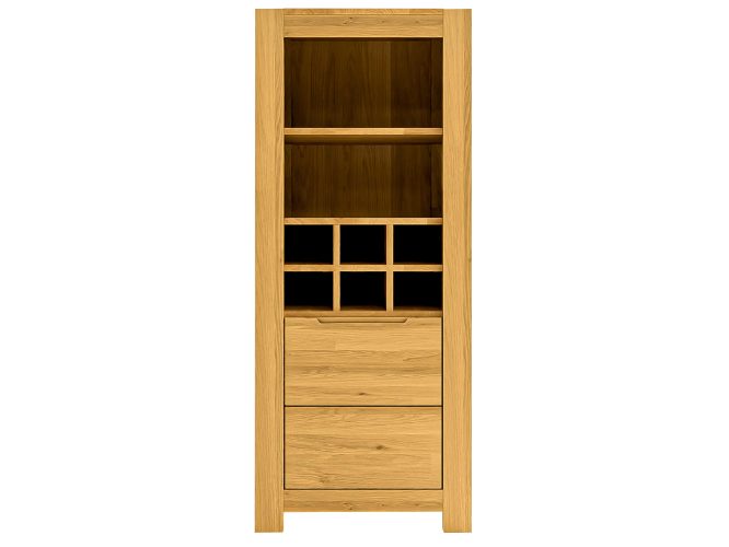 Regał na Wina Drewniany – Lunaro 81