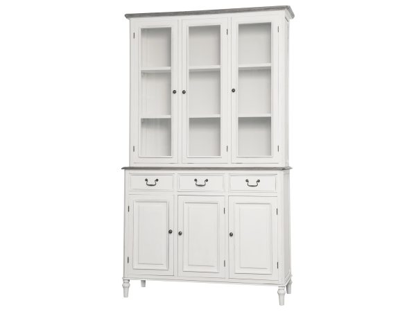 Kredens prowansalski biały