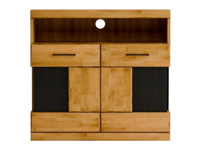 Wąska Komoda Drewniana 45 cm – Avero 05