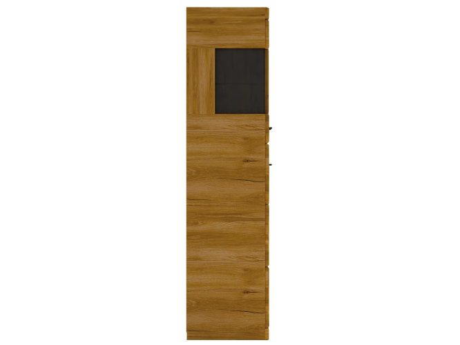 Witryna Dębowa Szeroka 180 cm – Avero 86