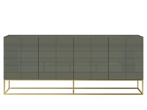 Miniaturka 4 - Nowoczesna komoda do salonu z geometryczną strukturą