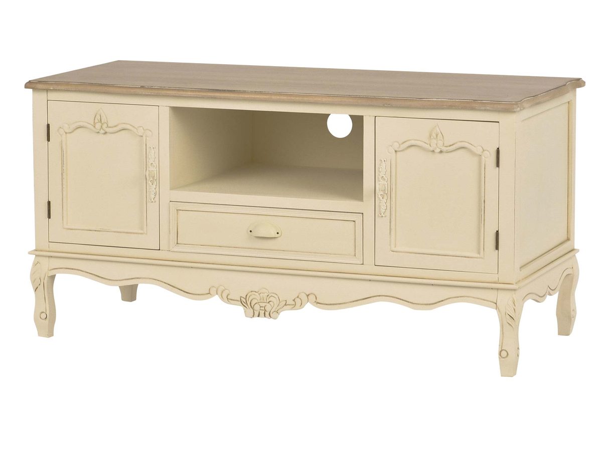 Komoda RTV ręcznie malowana w stylu prowansalskim – Sorrento