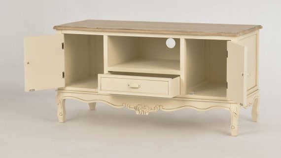 Miniaturka 1 - Komoda RTV ręcznie malowana w stylu prowansalskim – Sorrento