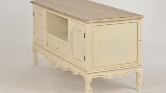 Miniaturka 3 - Komoda RTV ręcznie malowana w stylu prowansalskim – Sorrento