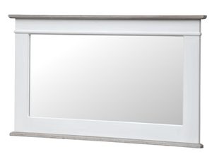 Miniaturka 4 - Lustro ścienne z białą ramą do eleganckiego wnętrza