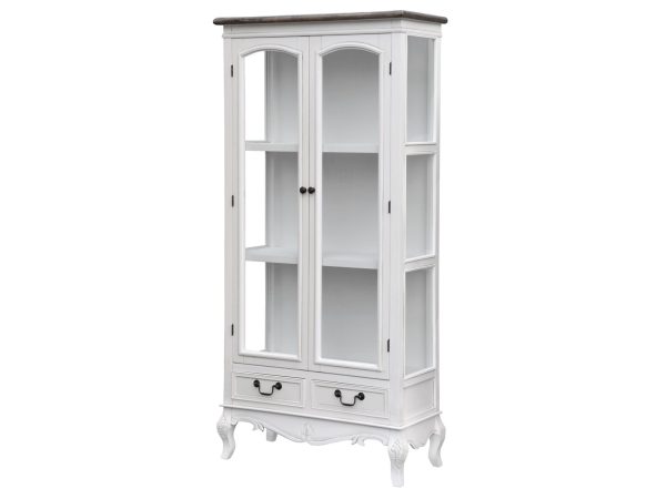 Elegancka witryna z frezowanymi krawędziami