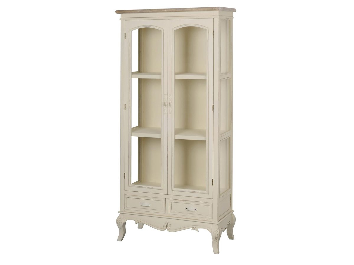 Witryna Prowansalska z Przecieranym Blatem i Giętymi Nóżkami – Sorrento