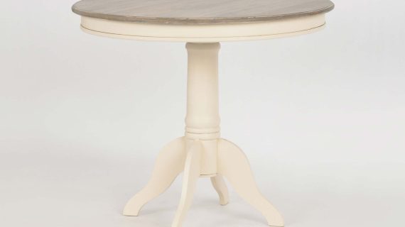 Miniaturka 3 - Stół Prowansalski 90cm w Kolorze Kremowym – Sorrento