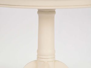 Miniaturka 5 - Okrągły stolik kawowy prowansalski detal blatu zbliżenie