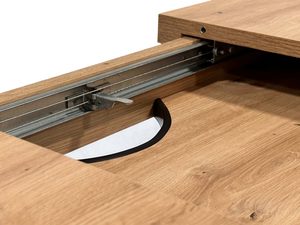Miniaturka 5 - Stół dębowy loft rozkładany detal prowadnic i mechanizmu