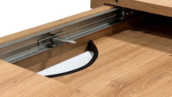 Miniaturka 5 - Stół Rozkładany Nowoczesny z Metalowymi Nóżkami – Metron