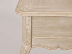 Miniaturka 7 - Toaletka prowansalska kremowa detal uchwytu zbliżenie