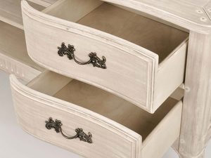 Miniaturka 8 - Komoda RTV prowansalska kremowa wymiary katalogowy