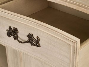 Miniaturka 10 - Komoda z Jasnobeżowego Drewna i Frezowaniami w Prowansalskim Stylu – Laguna