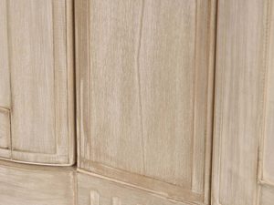 Miniaturka 6 - Komoda z Jasnobeżowego Drewna i Frezowaniami w Prowansalskim Stylu – Laguna