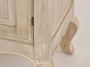 Miniaturka 7 - Komoda z Jasnobeżowego Drewna i Frezowaniami w Prowansalskim Stylu – Laguna