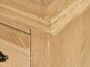 Miniaturka 13 - Komoda Drewniana z Giętymi Nógami i Metalowymi Uchwytem w Stylu Francuskim – Venezia Oak