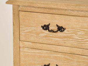 Miniaturka 10 - Komoda Francuska z Giętymi Nogami i Szczotkowaną Powierzchnią – Venezia Oak